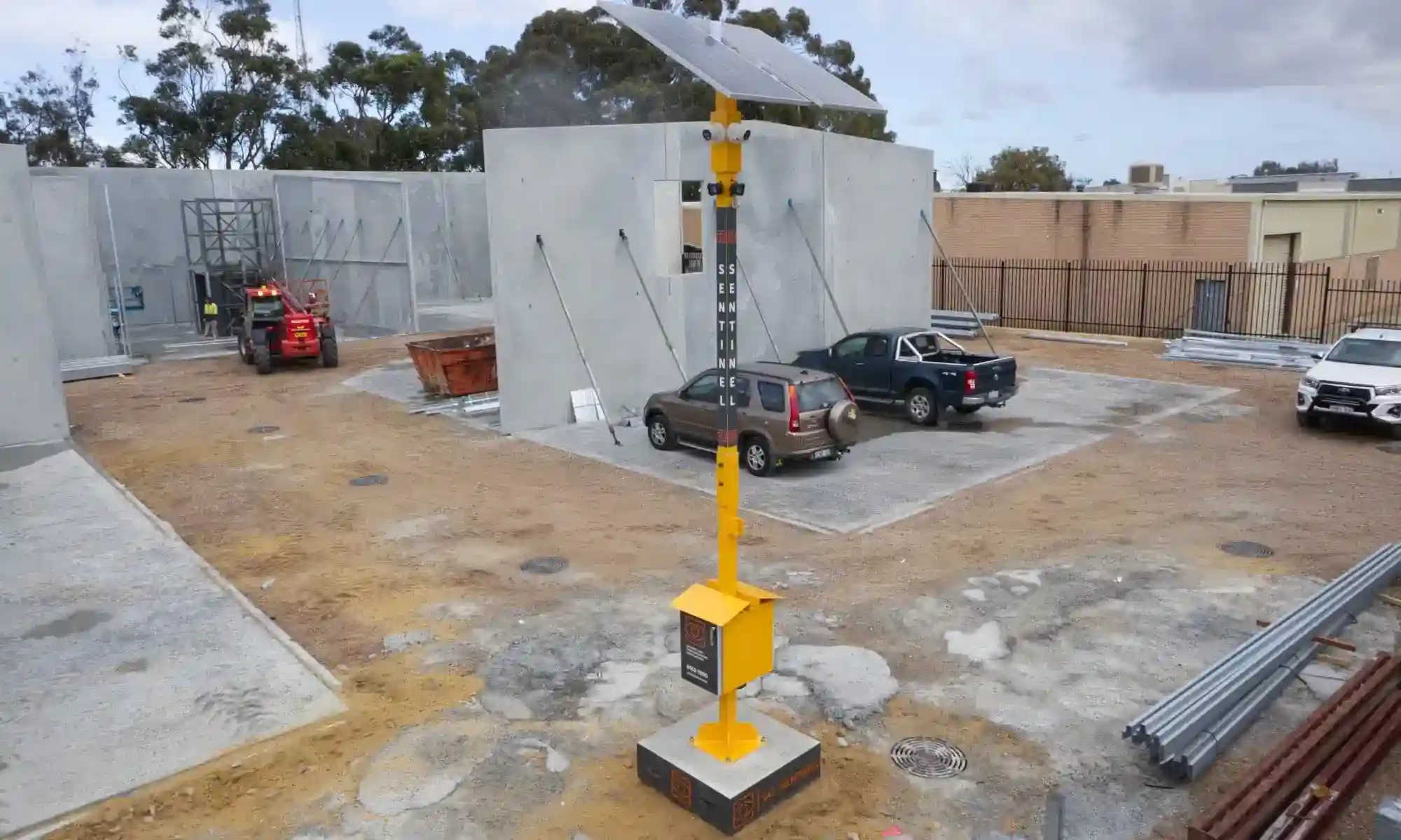 Solar CCTV Camera Pole Kelmscott WA