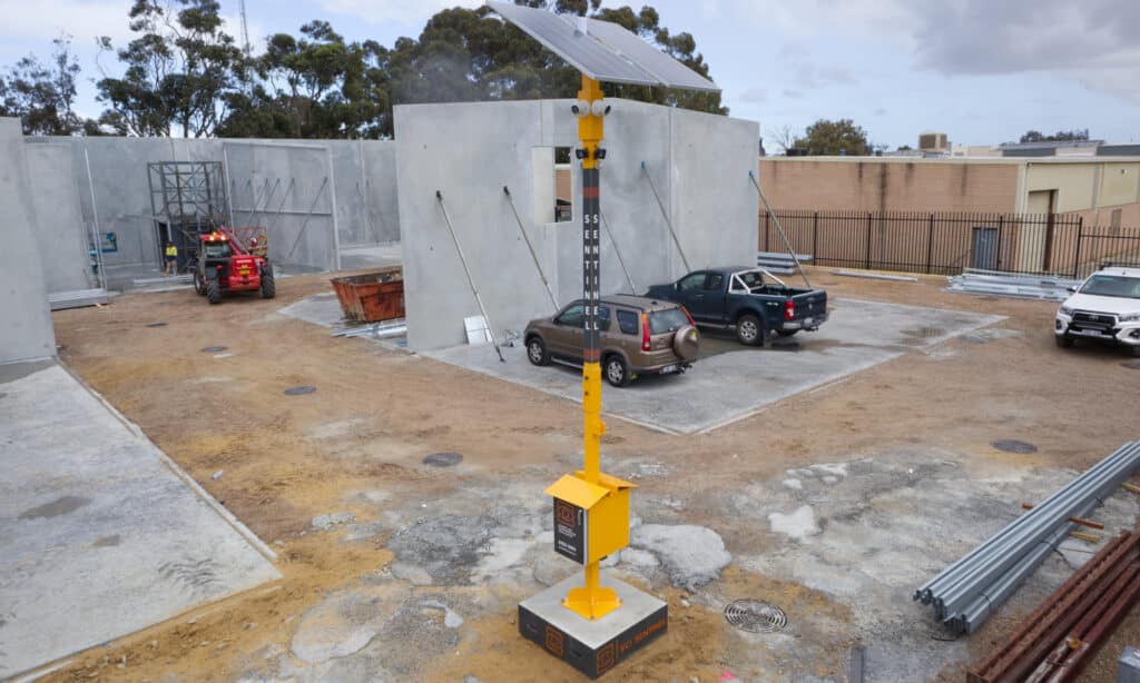 Solar CCTV Camera Pole Kelmscott WA
